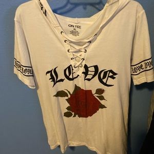 Women's on fire short sleeve